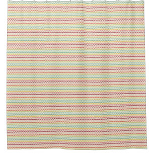 Chevron Pattern 4 Shower Curtain