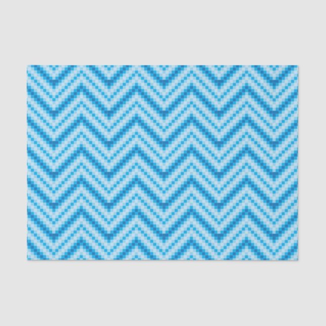 Chevron Pattern Background Tissue Paper (Front)