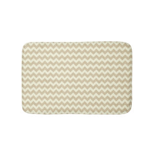 Chevron Pattern Bath Mat