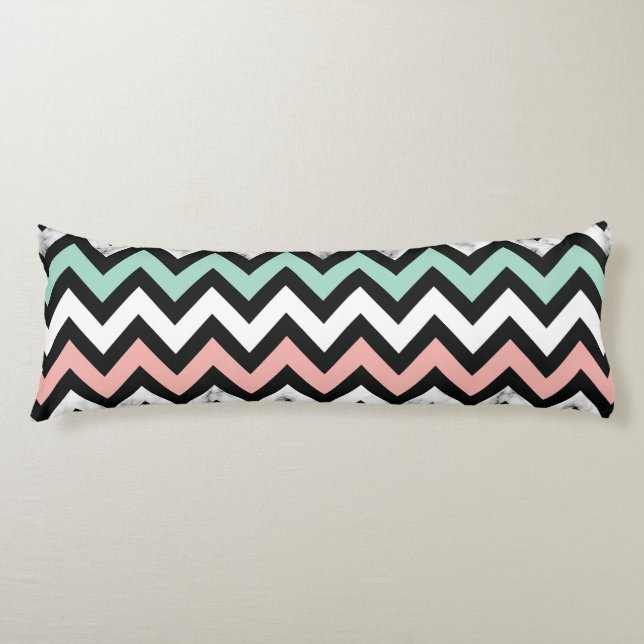 Chevron Pattern Body Cushion (Front)