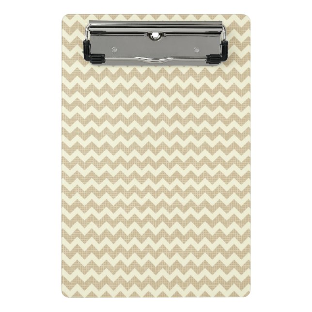 Chevron Pattern Mini Clipboard (Front)