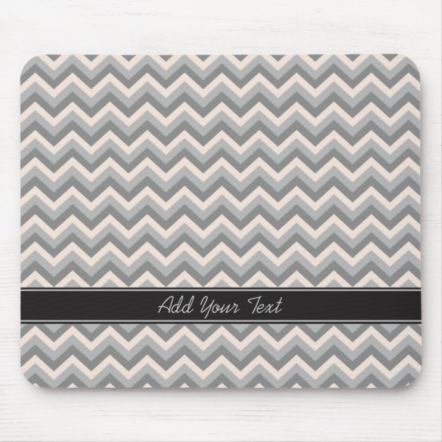 Chevron Pattern Mouse Pad (Front)