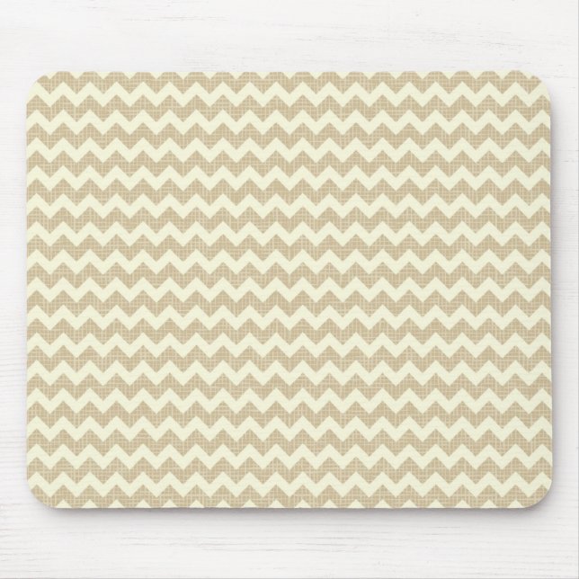 Chevron Pattern Mouse Pad (Front)