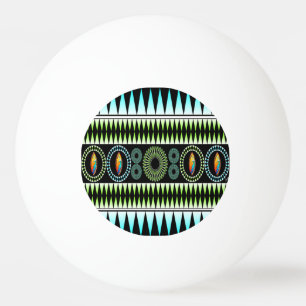 Chevron Pattern Ping Pong Ball