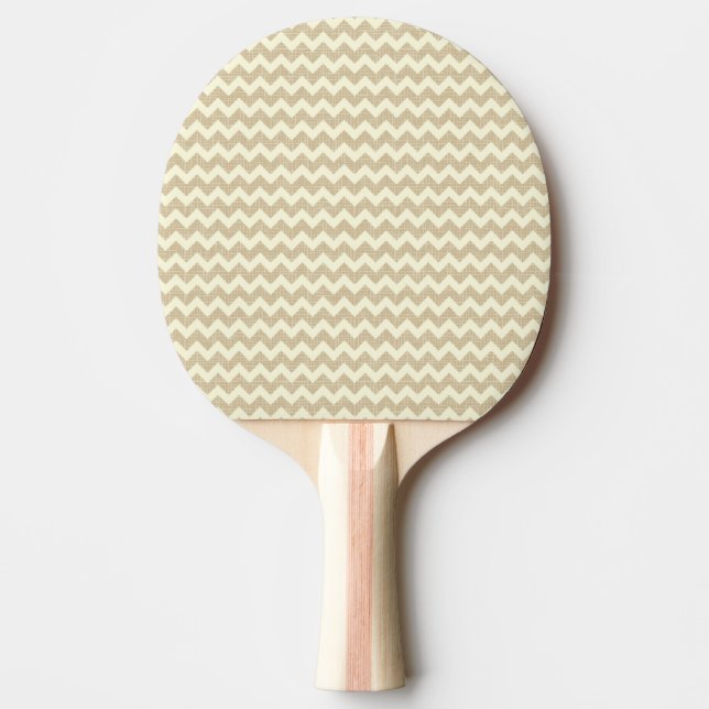 Chevron Pattern Ping Pong Paddle (Front)