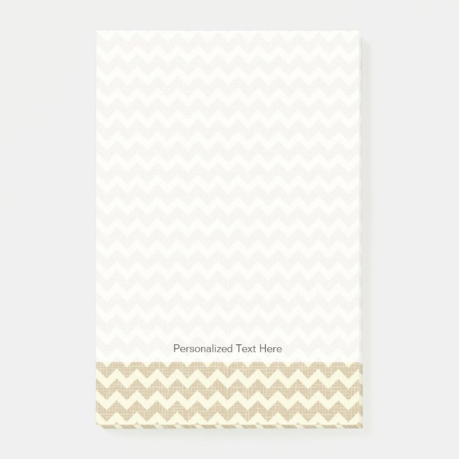 Chevron Pattern Post-it Notes (Front)