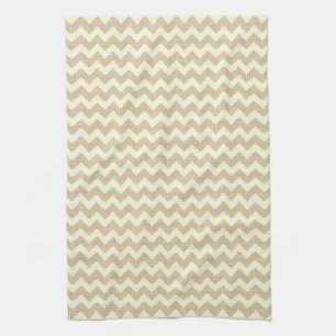Chevron Pattern Tea Towel