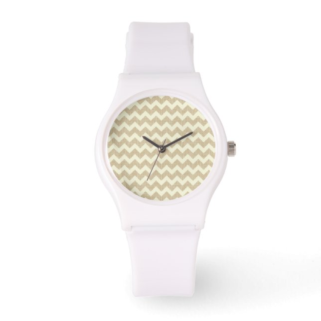 Chevron Pattern Watch (Front)