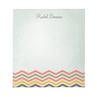 Chevron Personalised Notepad