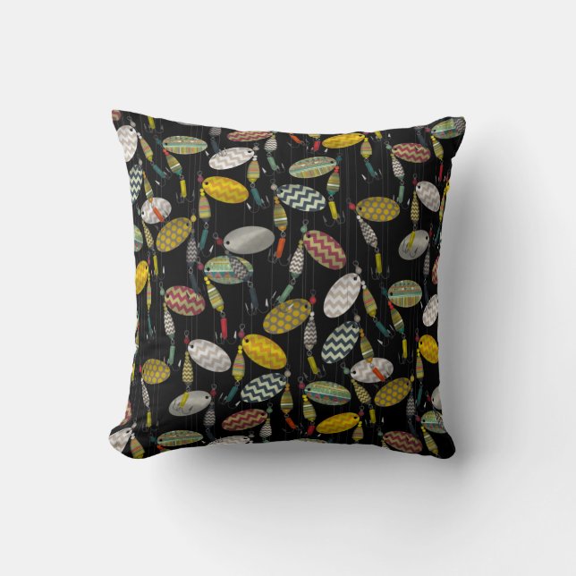 chevron spinners cushion (Front)