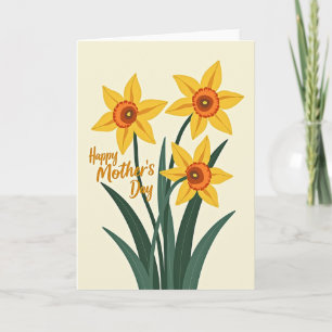 Chevron Springtime Card