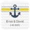 chevron stripes, anchor, nautical envelopes seals