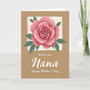 Chevron Tender Greetings Card