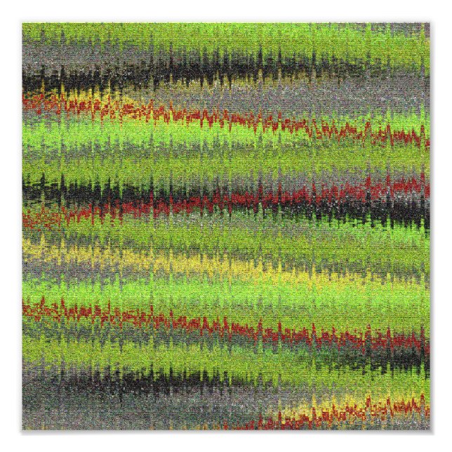 Chevron Urban Abstract Photo Print (Front)