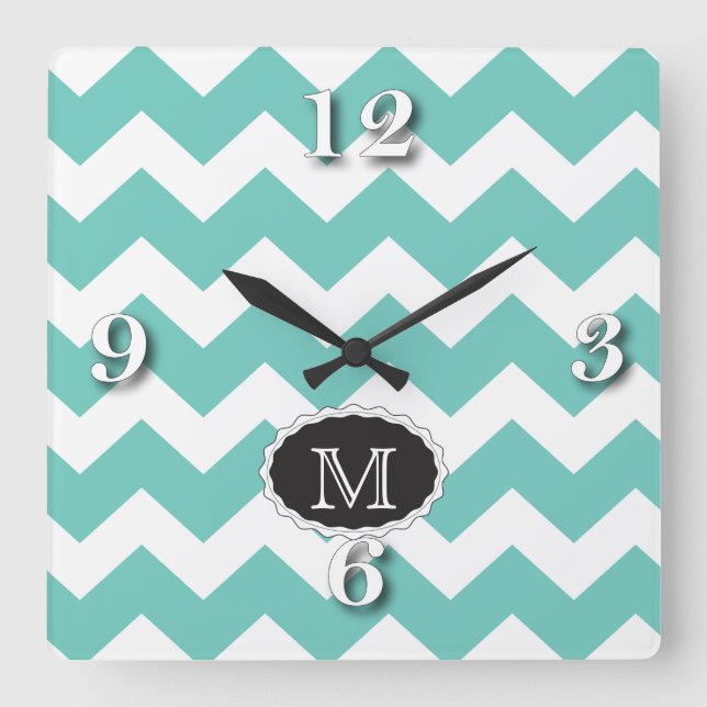 Chevron wall Clock (Front)