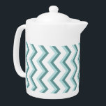 Chevron ZigZag Pattern in Mint Green<br><div class="desc">Stylish and trendy modern zigzag Chevron pattern. Shown here in Mint Green for that totally Chic look</div>