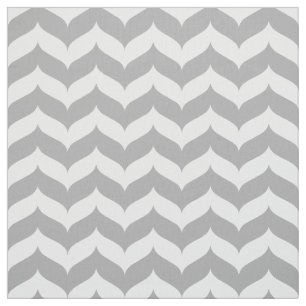 Chevron Zigzag Wingtip Stripe Pattern Fabric
