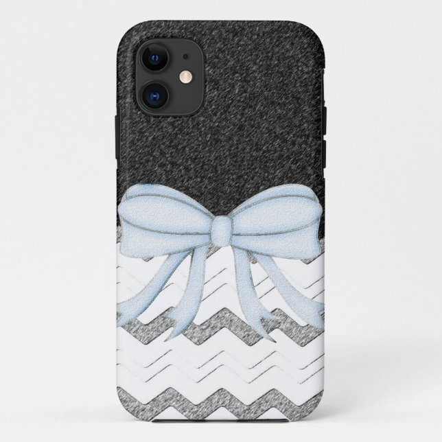 Chevrons Pattern Shower Party Office Destiny Case-Mate iPhone Case (Back)