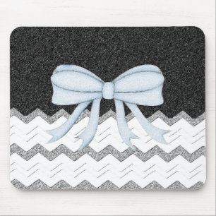 Chevrons Pattern Shower Party Office Destiny Mouse Pad