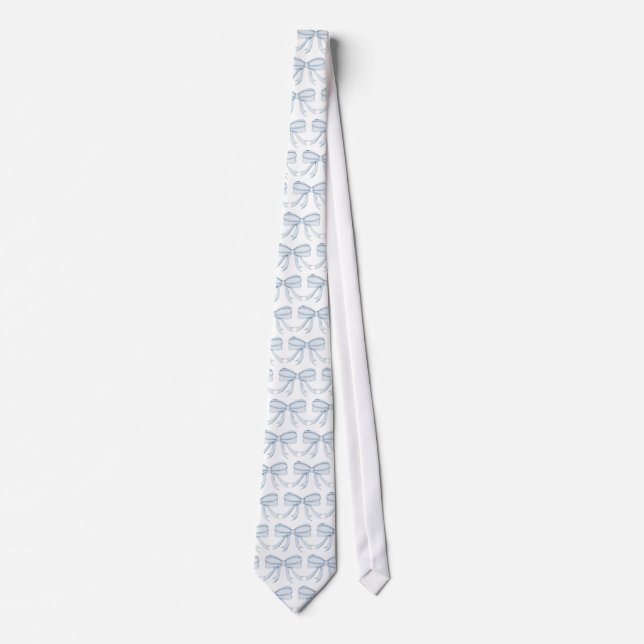 Chevrons Pattern Shower Party Office Destiny Tie (Front)