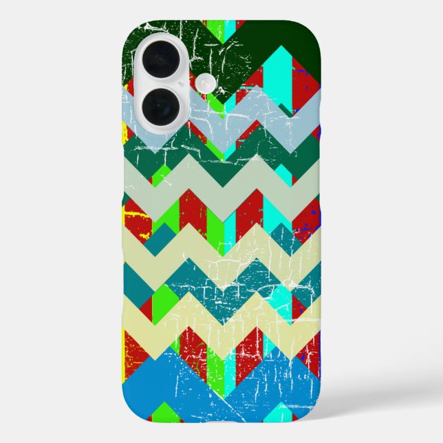 Chevrons - stylish and colorful Case-Mate iPhone case (Back)