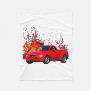 Chevy 2004 Chevy Ssr  Fleece Blanket