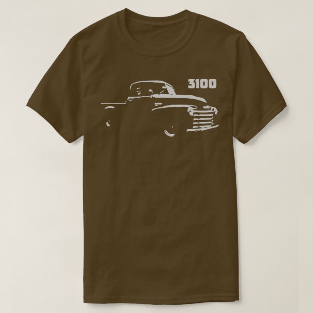 Chevy 3100 Antique 1950 s Pickup Truck Gift For Me T-Shirt (Design Front)