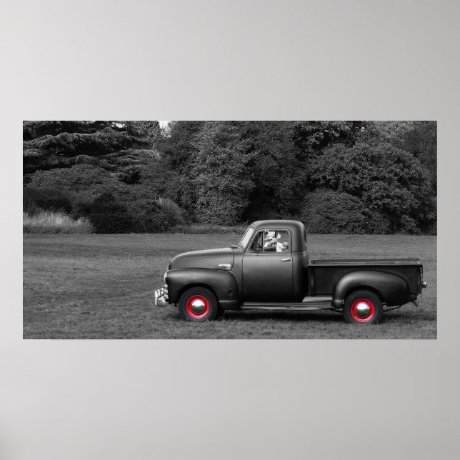 Chevy 3100 Truck Poster (Front)