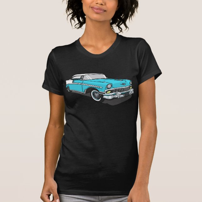 Chevy Bel Air - Blue T-Shirt (Front)