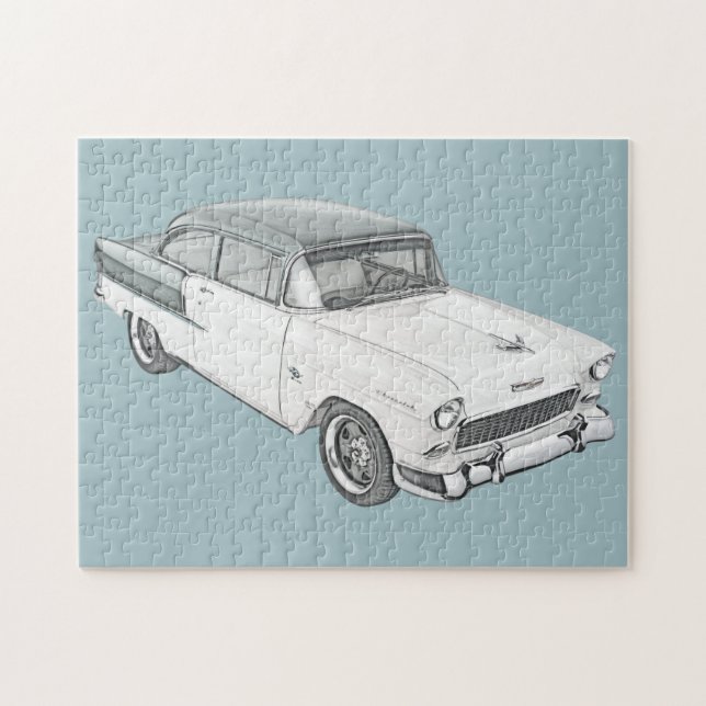 Chevy Bel Air Jigsaw Puzzle (Horizontal)