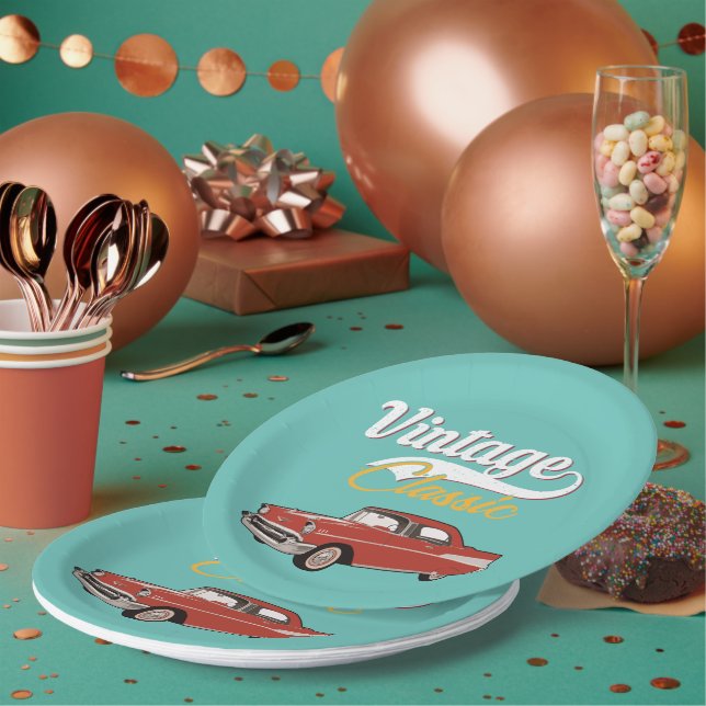 Chevy Belair Paper Plate (Multi)