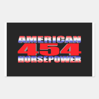 chevy big block 454 rectangular sticker