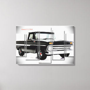 Chevy C10 1965 Canvas Print