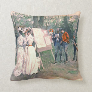 Chevy Chase Golf Tournament 1902 Cushion