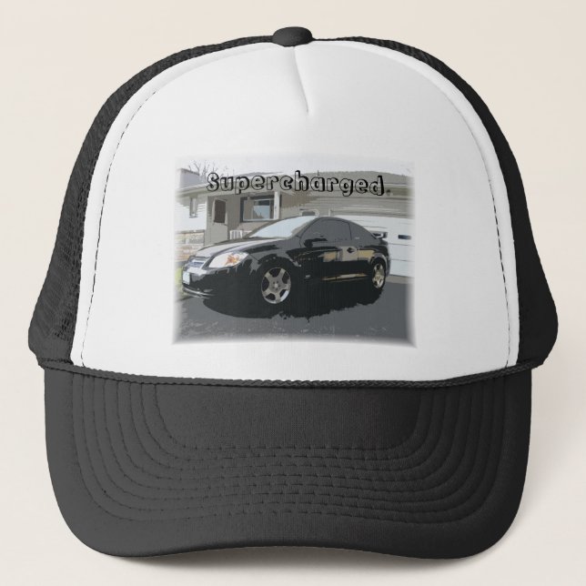 Chevy Cobalt SS supercharged Artwork baseball hat (Front)