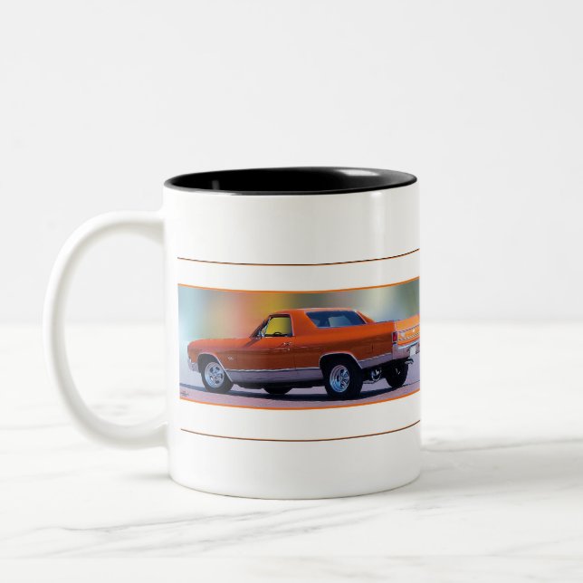 CHEVY EL CAMINO COFFEE CUP (Left)
