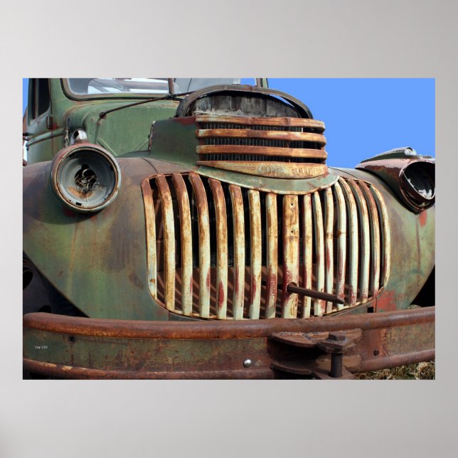 Chevy Grille, Gold Hill Poster (Front)