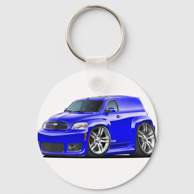 Chevy HHR SS Blue Panel Truck Key Ring (Front)