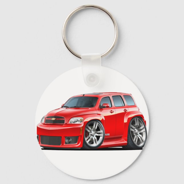Chevy HHR SS Red Truck Key Ring (Front)