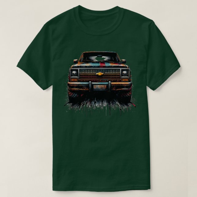 Chevy K5 Blazer T-Shirt (Design Front)