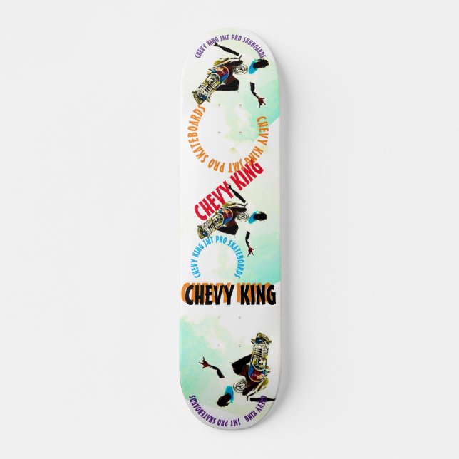CHEVY KING  2023 7 3/4" Skateboard Deck (Front)