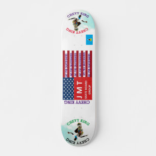 CHEVY KING OFFICIAL JMT SIGN7 3/4" Skateboard Deck