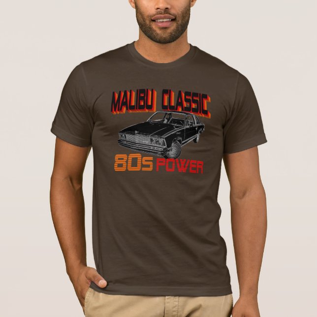 Chevy Malibu Classic 1981 T-Shirt (Front)