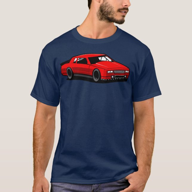 Chevy Monte Carlo Racing Car friends T-Shirt (Front)