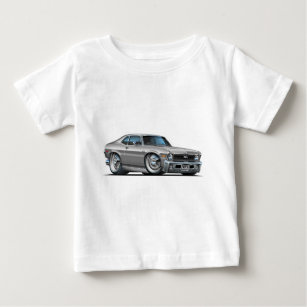 Chevy Nova Silver Car Baby T-Shirt