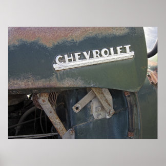 CHEVY TRUCK 1950 POSTER