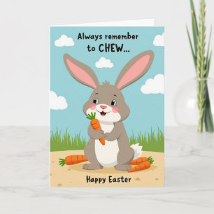 Chew Happy Easter Art Card