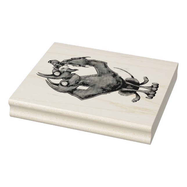 Chew Toy Rubber Stamp (Stamp)