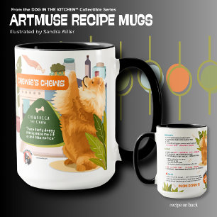 CHEWIE'S CHEWS -CHOW Art Muse Recipe Mug
