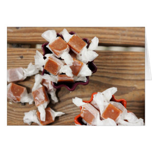 Chewy Autumn Caramels